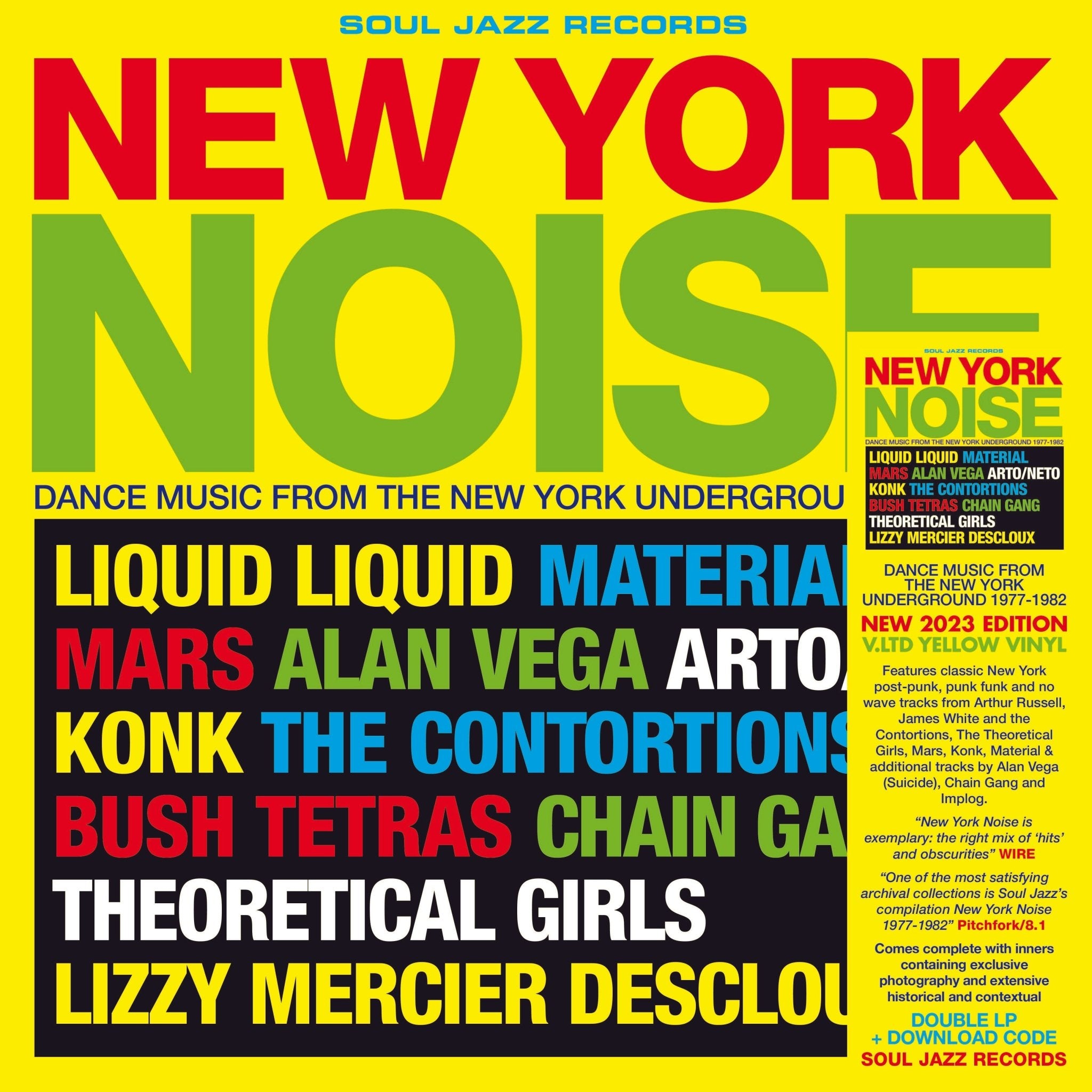 VA / Soul Jazz Records Presents - New York Noise Ð Dance Music From The New York Underground 1978-82 - 33RPM