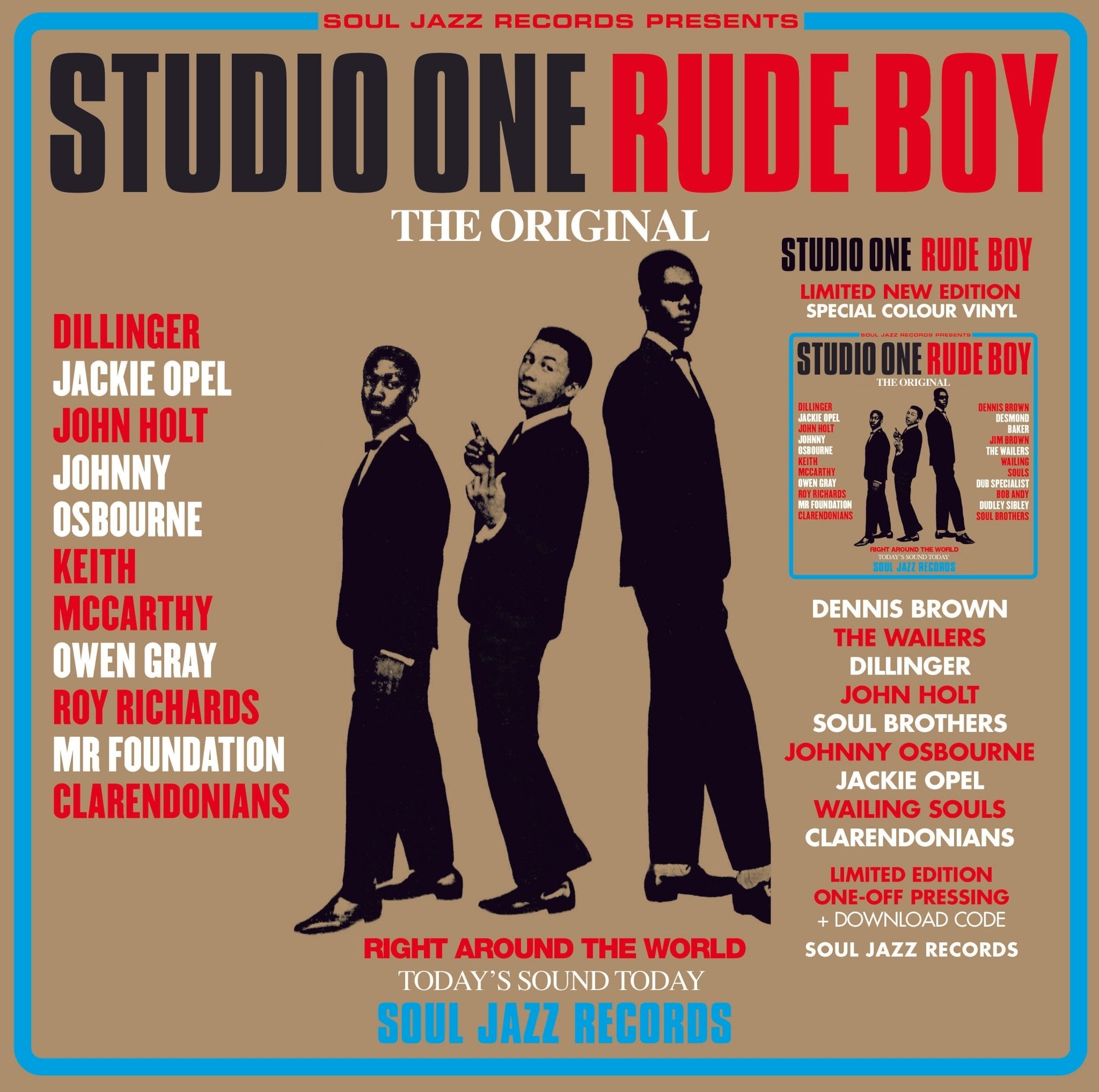 VA / Soul Jazz Records Presents - STUDIO ONE RUDE BOY - 33RPM